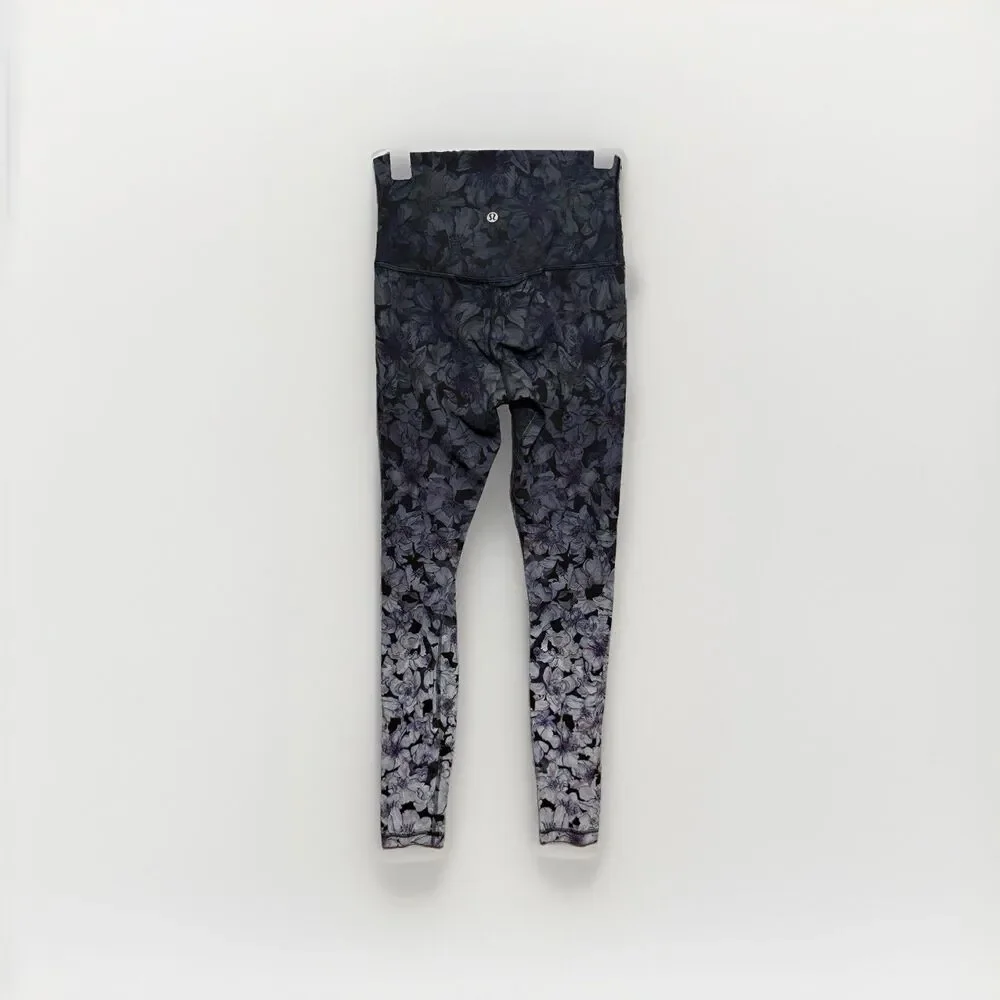 Lululemon Align Pant 28 Nightfall Blossom Multi Floral Leggings Womens 4